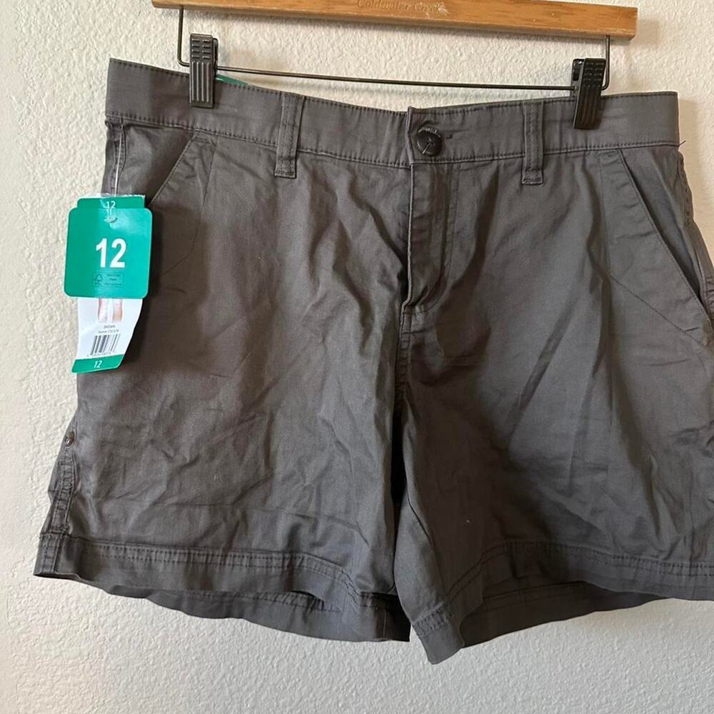 Boston traders womens grey shorts size 12